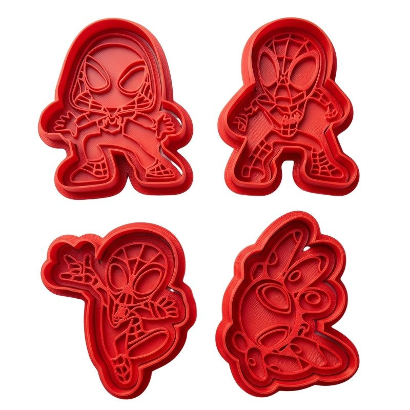 Kit Cortador de Biscoito Homem Aranha